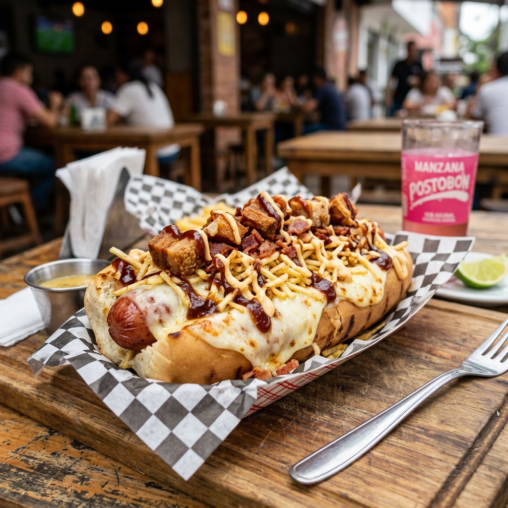 Perro Super chicharrón