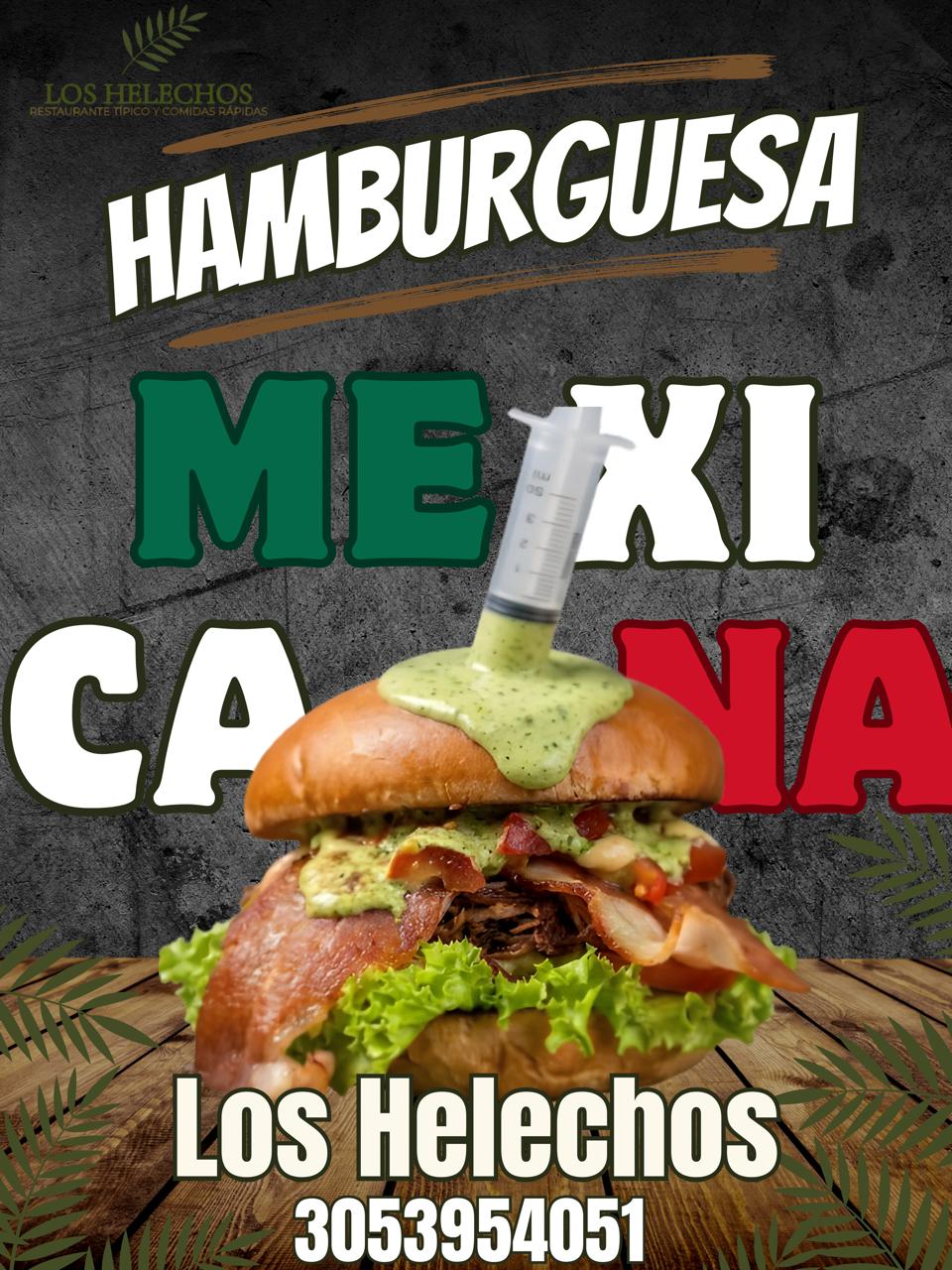 Hamburguesa Mexicana
